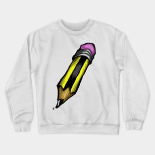 pencil Crewneck Sweatshirt